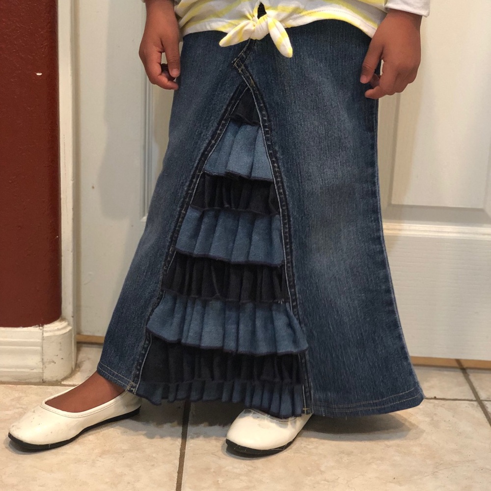 Custom Jean skirts - Picture 2 of 3